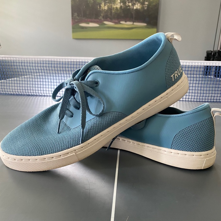 *LIKE NEW - TRUE Eco Knit Golf Shoe Size 12 Blue