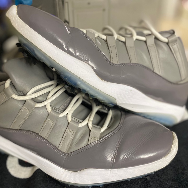 Jordan 11 golf shoe size 14 MULLIE Golf