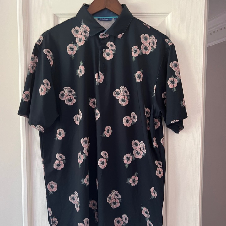 Devereaux Floral Polo - Like New + FREE MULLIE GIFT!