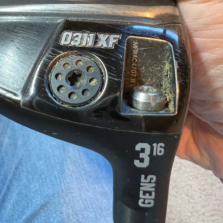 PXG 0311 XF GEN 5 3 Wood Head Only Right Hand