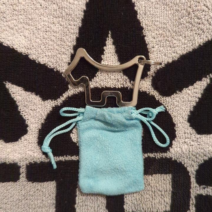 Scotty Dog Cookie Cutter Key Chain