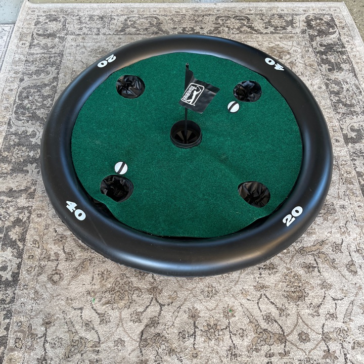 PGA tour inflatable chipping target