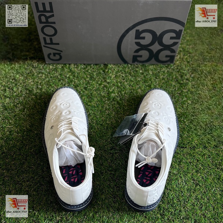 G/FORE x TAYLORMADE G4 Debossed Skull Gallivanter Golf Shoes