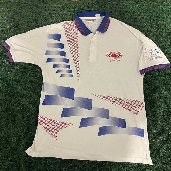 Vintage 90’s “Empire State games” polo