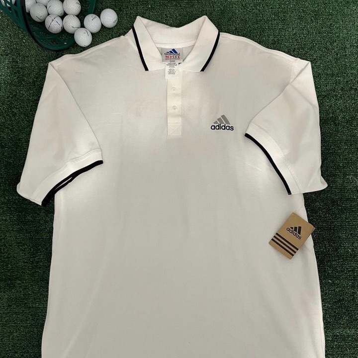 Vintage y2k adidas NOS polo
