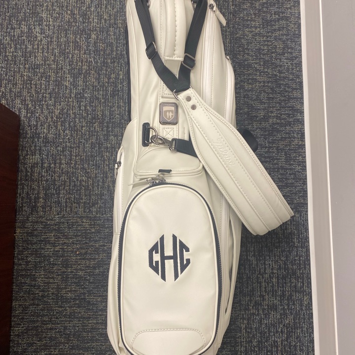 Titleist Linkslegend Golf Bag Cool White Stand Bag Comes with single and double strap and rain cover