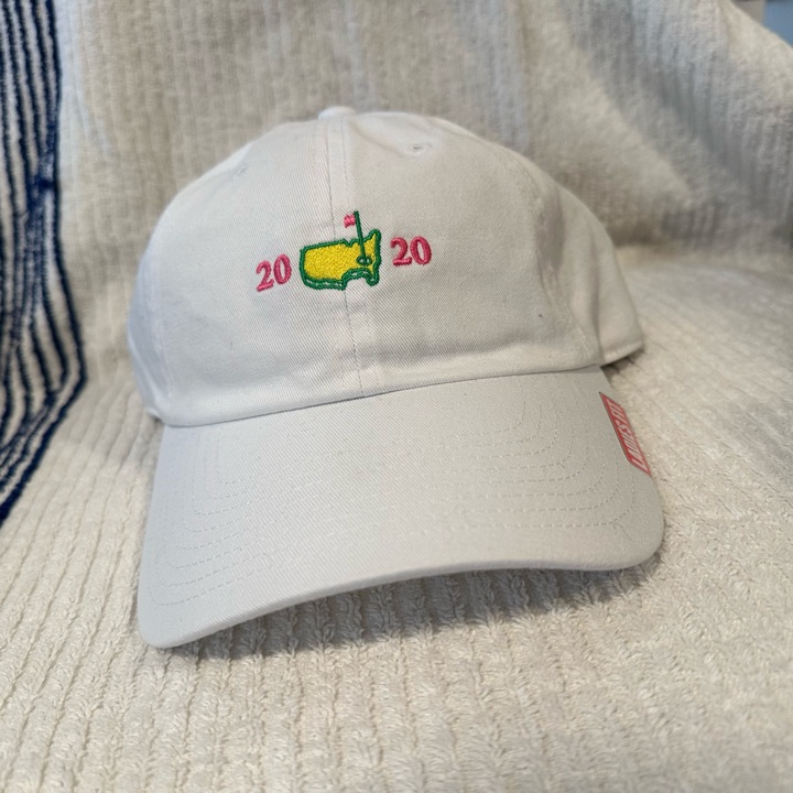 2020 White Ladies Fit Masters Hat Adjustable NWT