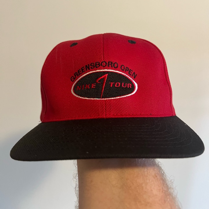Vintage Nike Golf Greensboro Open Nike Tour Hat