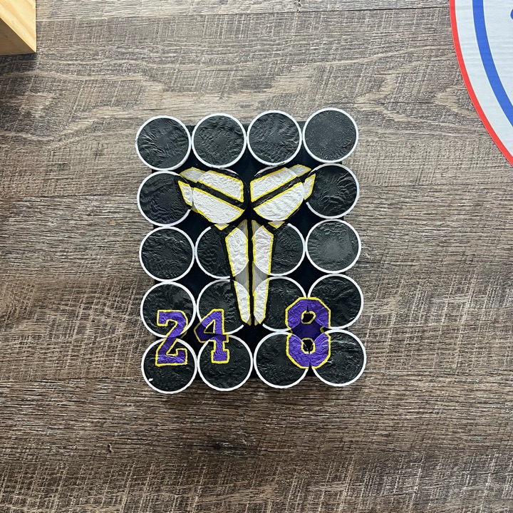 Kobe Bryant Golf Art Piece