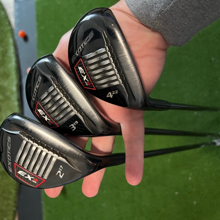 Tour Edge Exotics EX9 2,3,4 Hybrids