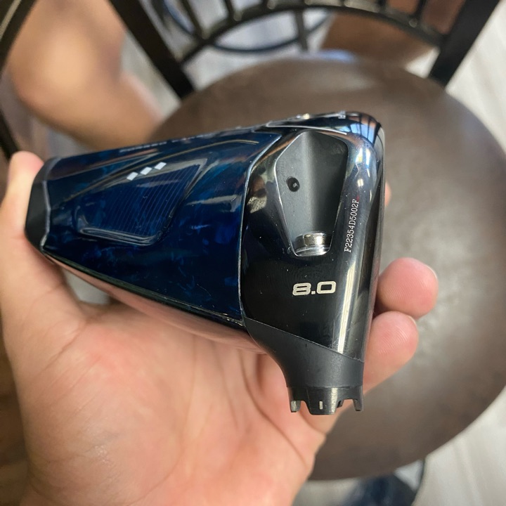 Callaway Paradym head 8 degrees