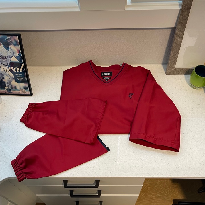Vintage Ashworth Zip-Off Windbreaker