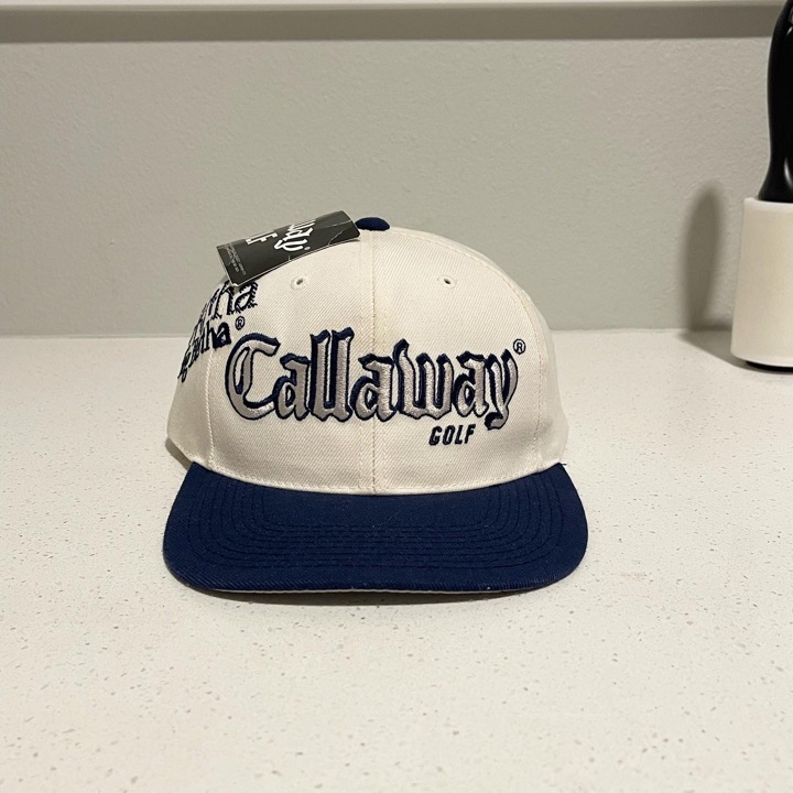 Vintage New Callaway Big Bertha Shawdow Strapback Hat