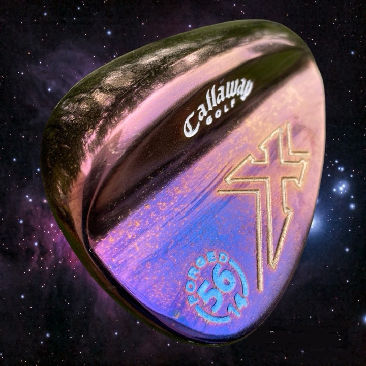 Custom Callaway X Forged Raw 56° Wedge