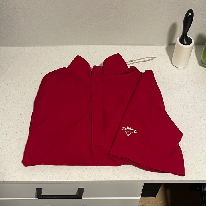 Vintage Callaway Sport Short Sleeve Windbreaker