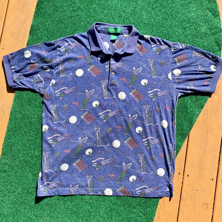 Vintage Grand Slam Penguin Golf Polo