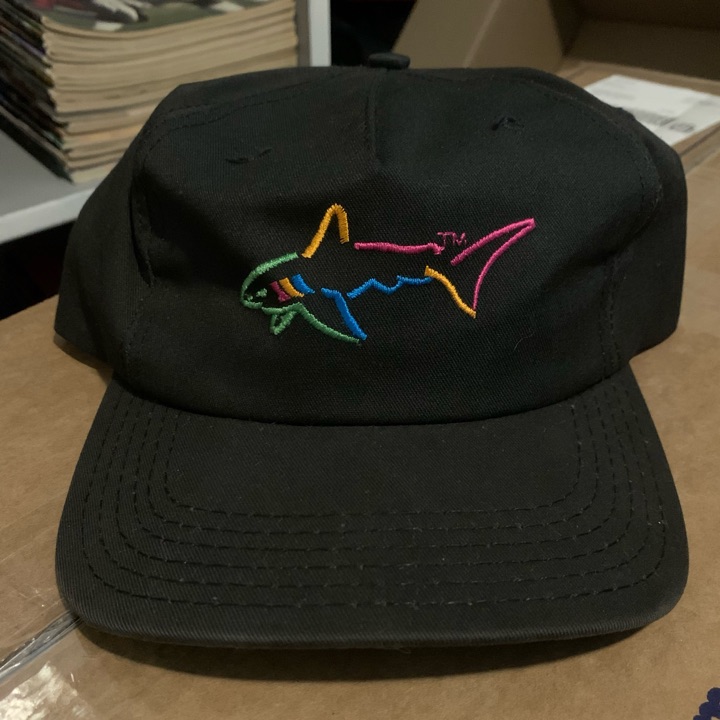 Vintage - Greg Norman Shark Strap-Back Hat (Reebok)