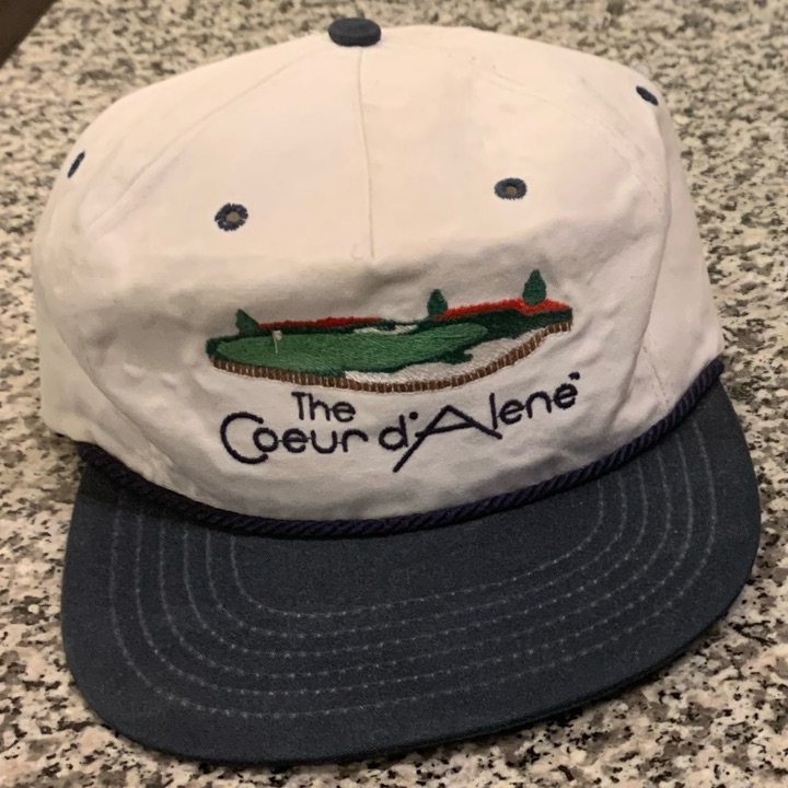 Vintage - Coeur d’Alene Golf Resort Strap-Back Hat (Texace)