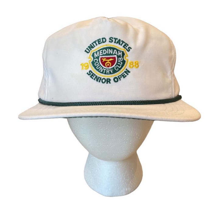 1988 U.S. Senior Open at Medinah Country Club Vintage Rope Hat