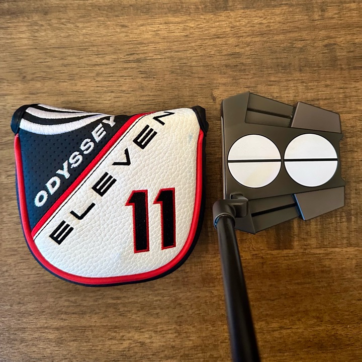 Odyssey 2-Ball Tour Lined Eleven CH Putter w/ LAGP