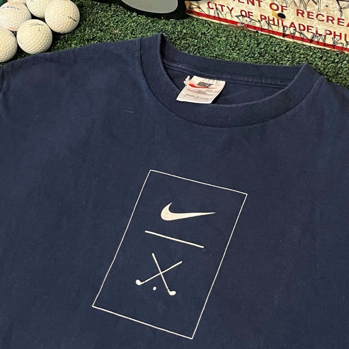 Y2K Nike golf mock neck | MULLIE Golf