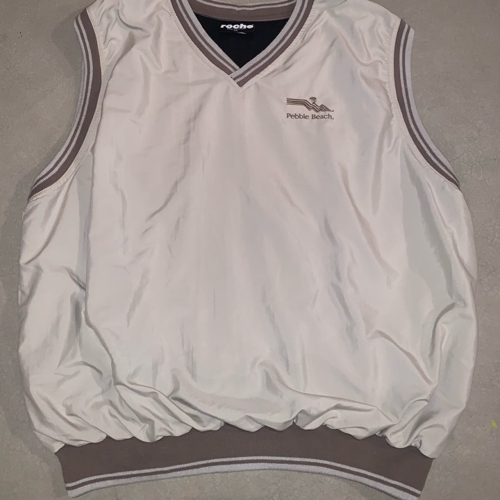 Roche Pullover Vest - Pebble Beach - XL