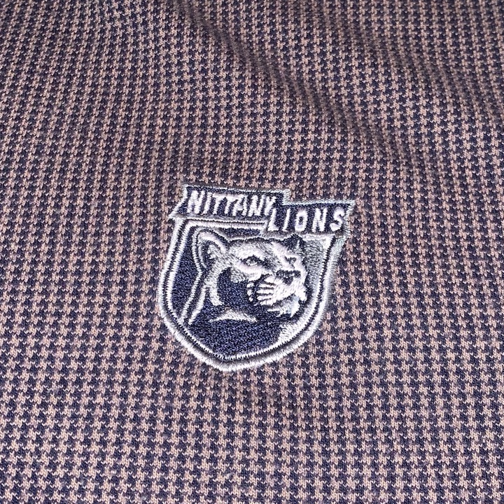 Lee Sport Polo - Penn State Houndstooth Print - XL