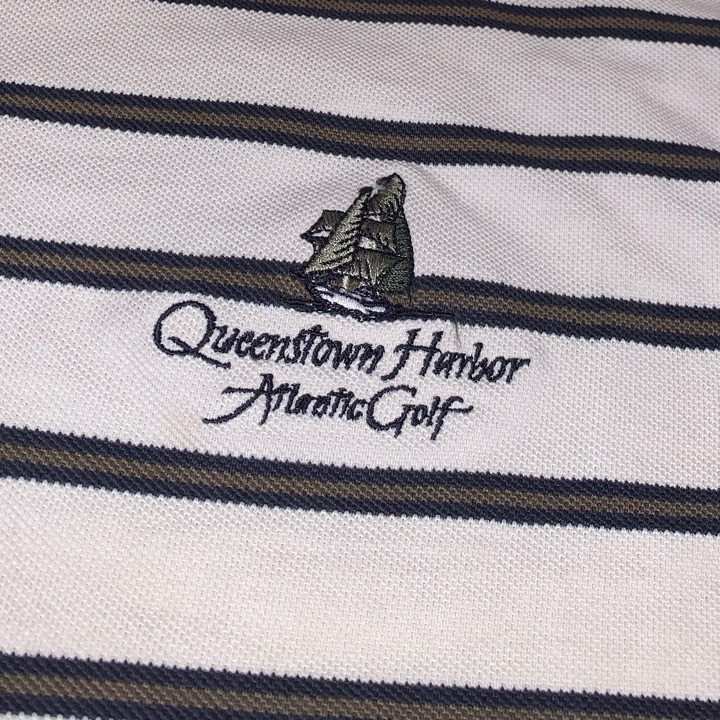 Cutter & Buck Polo - Queenstown Harbor Atlantic Golf - Large