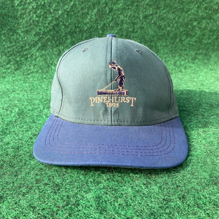 Vintage Pinehurst Imperial Leather Strapback Hat