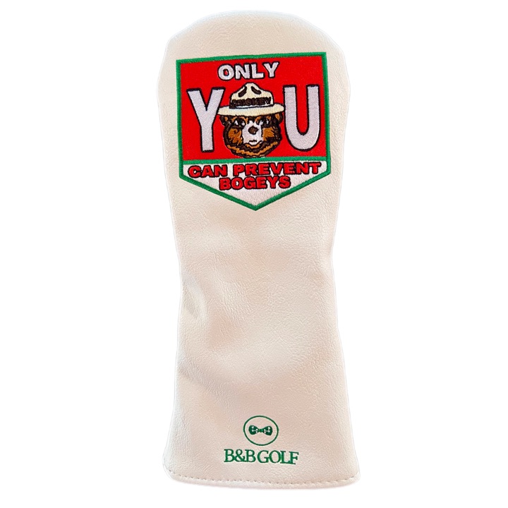 B&B Golf Only You Can Prevent Bogeys Fairway Headcover