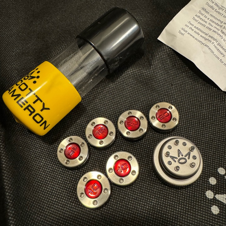 Scotty Cameron Putter Weight Kit