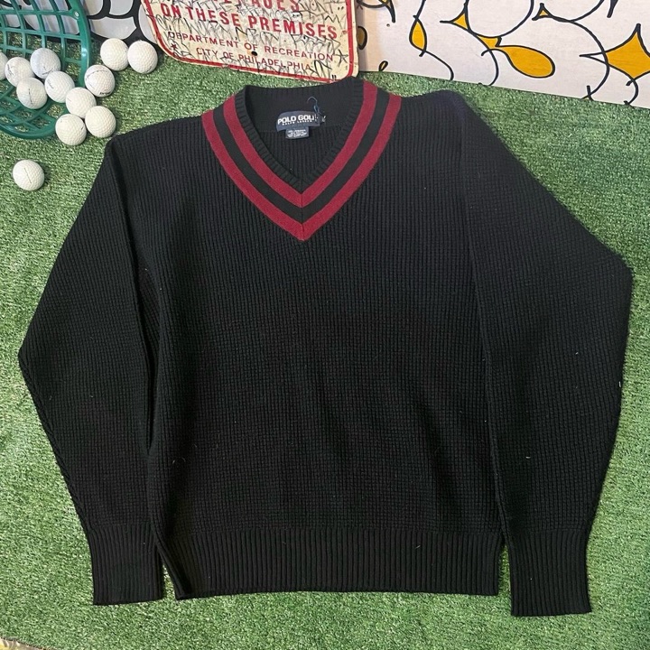 90’s polo golf sweater
