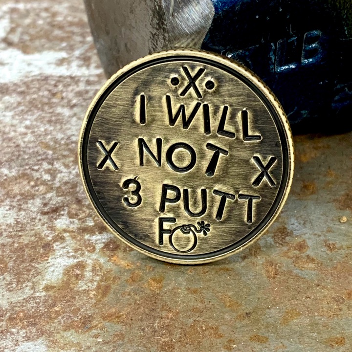I Will Not 3 Putt X F-Bombs