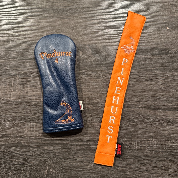 New Pinehurst 4 Fairway & Alignment Sticks Cover + Smathers & Branson Marker + On Course Marker