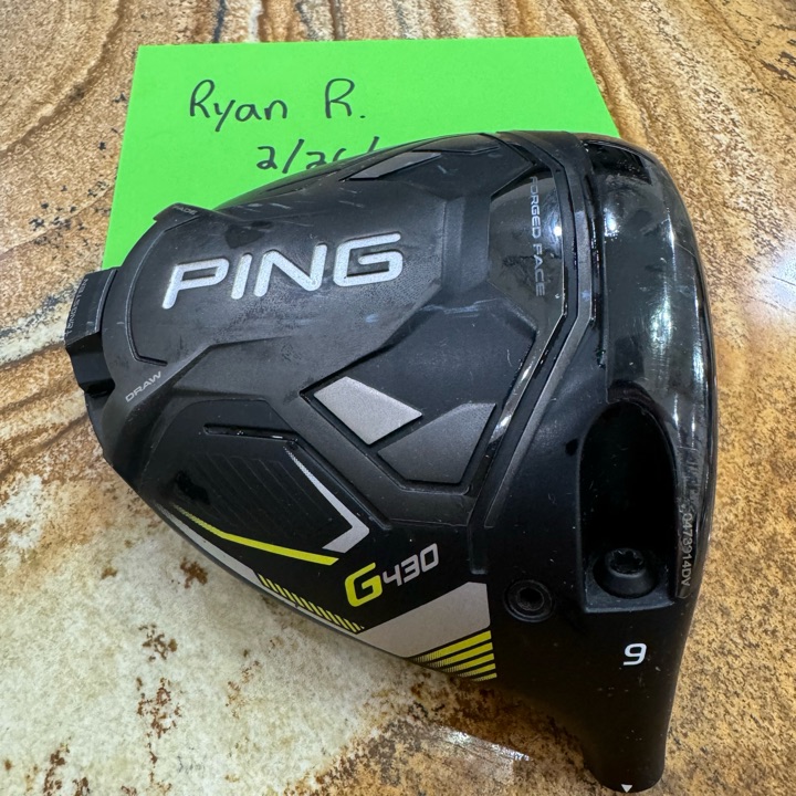 Ping G430 LST 9* driver head