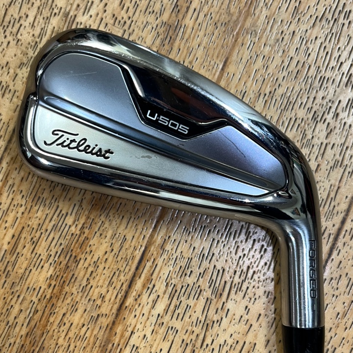 Titleist u505 (1st gen) 1-iron Hzrdus RDX Smoke Stiff shaft