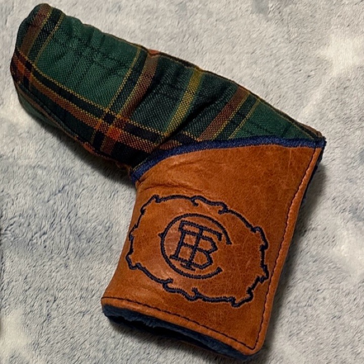 The Buck Club “The Open Tartan” Headcover New & Never Used
