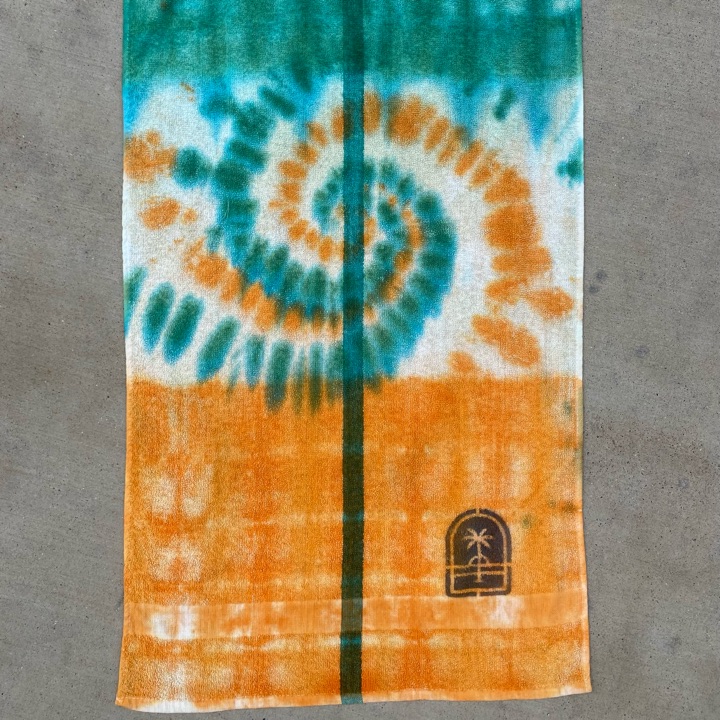 Sideways Tie-Dye Golf Towel 22x44” Ireland