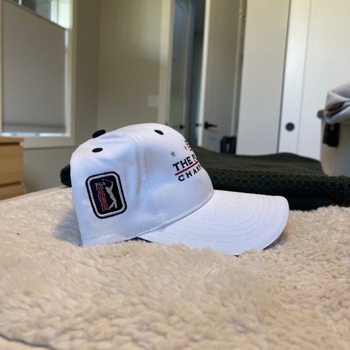 Casquette Vintage PGA Tour Blanche - Années 90 - Taille Unique - Homme