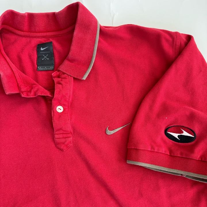 Vintage Nike Tiger Woods Yin Yang Golf Polo