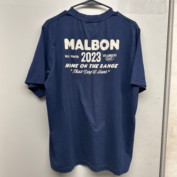 Tシャツ・カットソー Malbon Golf Home on the Range Range Round T-Shirt KHAKI M341 VistaPocketTShirt_Brown1_1.