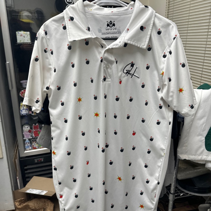Gas house golf polo
