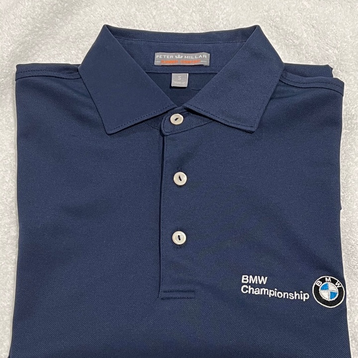 Peter Millar Summer Comfort Size Small - BMW Championship Logo