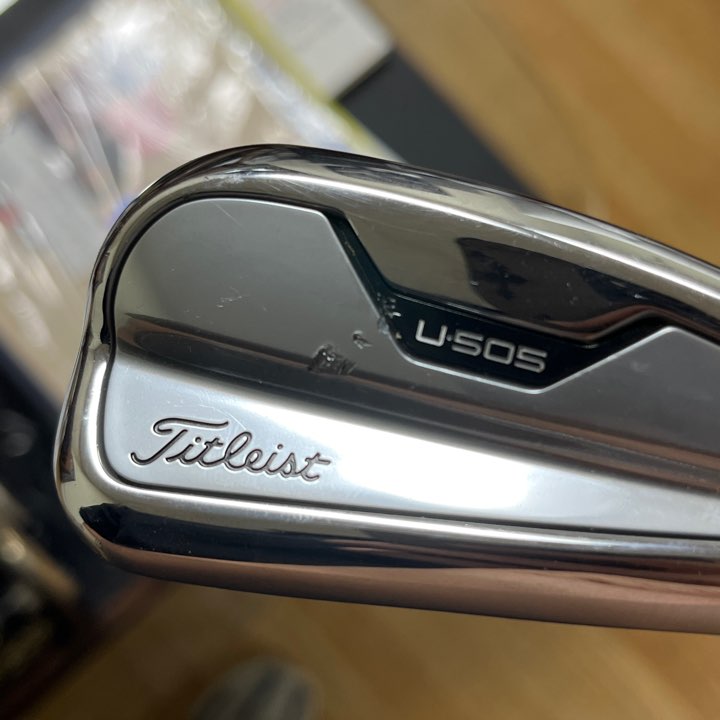 Titleist u505 (1st gen) 2-iron Hzrdus RDX Smoke Stiff shaft