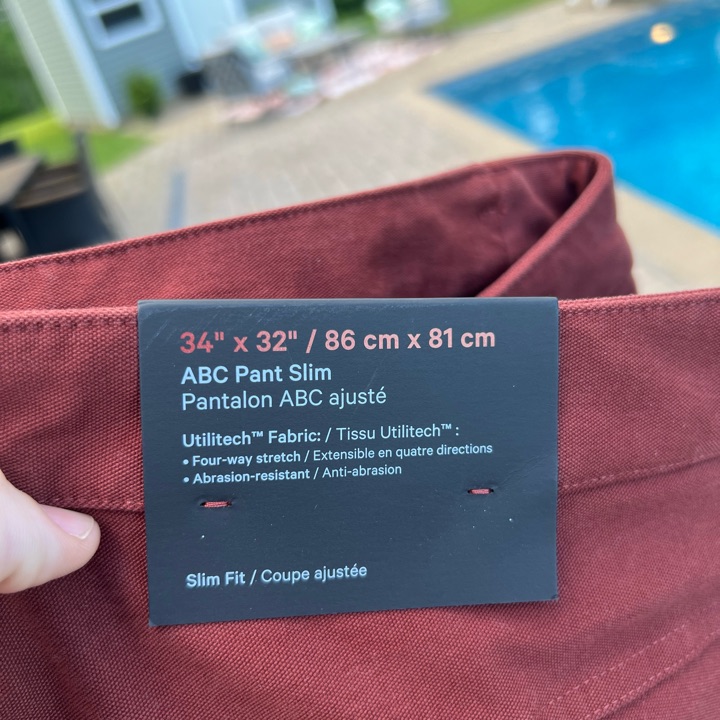 Lululemon ABC Slim Utilitech