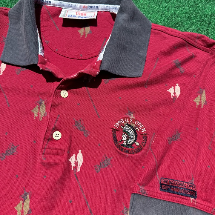 Vintage 1995 US Open Shinnecock Hills x Slazenger Polo