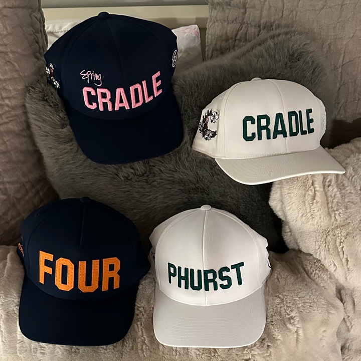 Pinehurst x G/Fore Caps (set of 4)