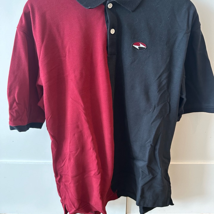 Nike Golf TW Retro Red/Black Polo