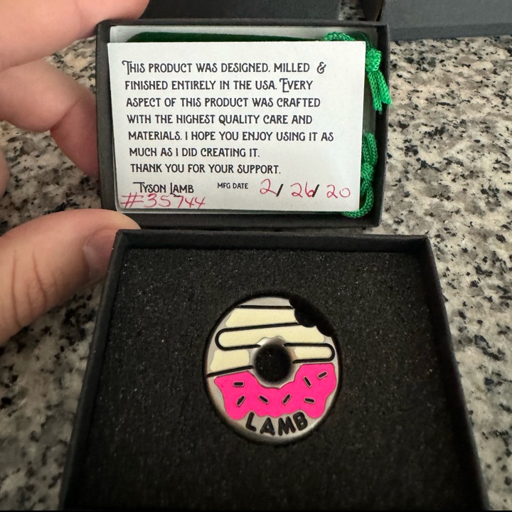 Tyson Lamb ball marker