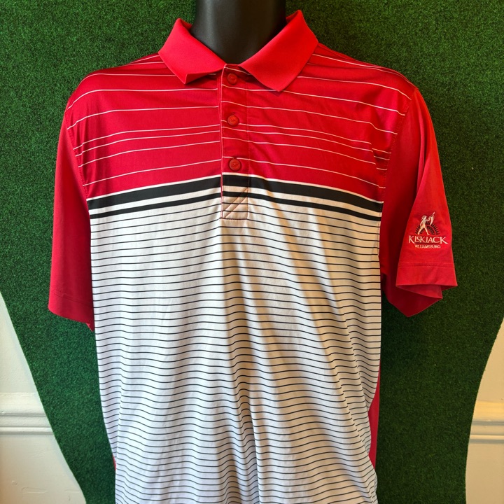 Kiskiack Cutter And Buck CB DryTec Golf Polo Size Large